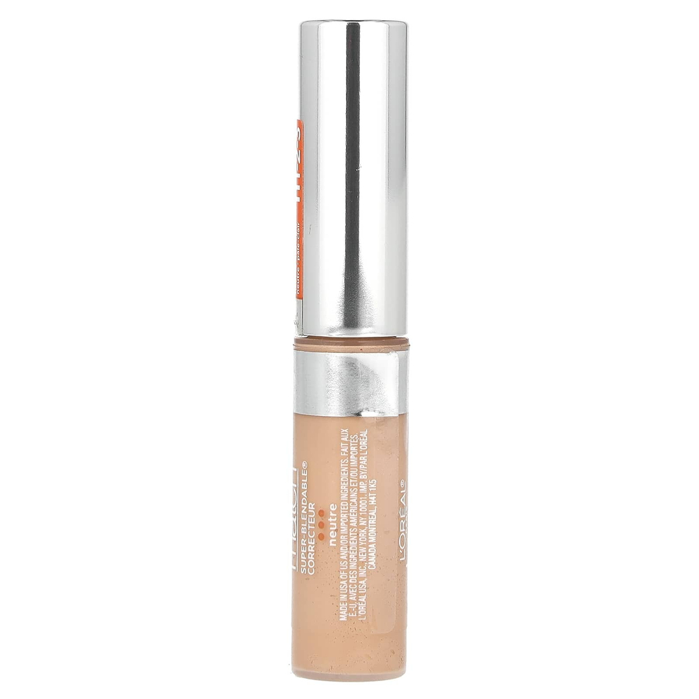 L'Oréal, True Match, супер-смешиваемый консилер, N1-2-3, нейтральный светлый/светлый, 5,2 мл (0,17 жидк. унции)