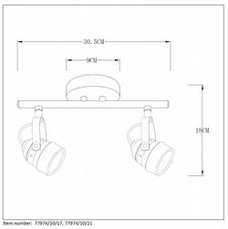 Спот Lucide Cigal 77974/10/17