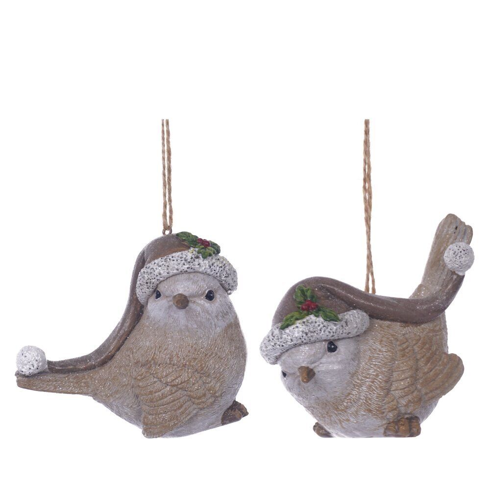 GAEM Фигурка декоративная подвесная "Птичка", L7,5 W5 H9 см, 2в.