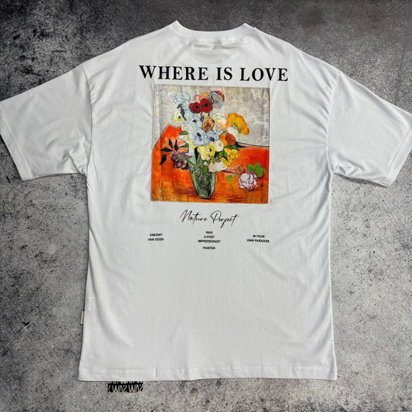 Футболка Saw Where Is Love white