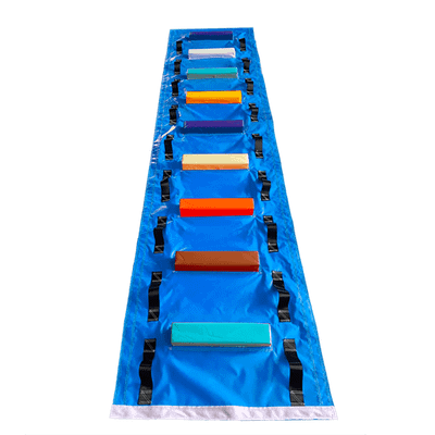 Склиз с лестницей, сменное полотно для надувного батута 8*0,888 м