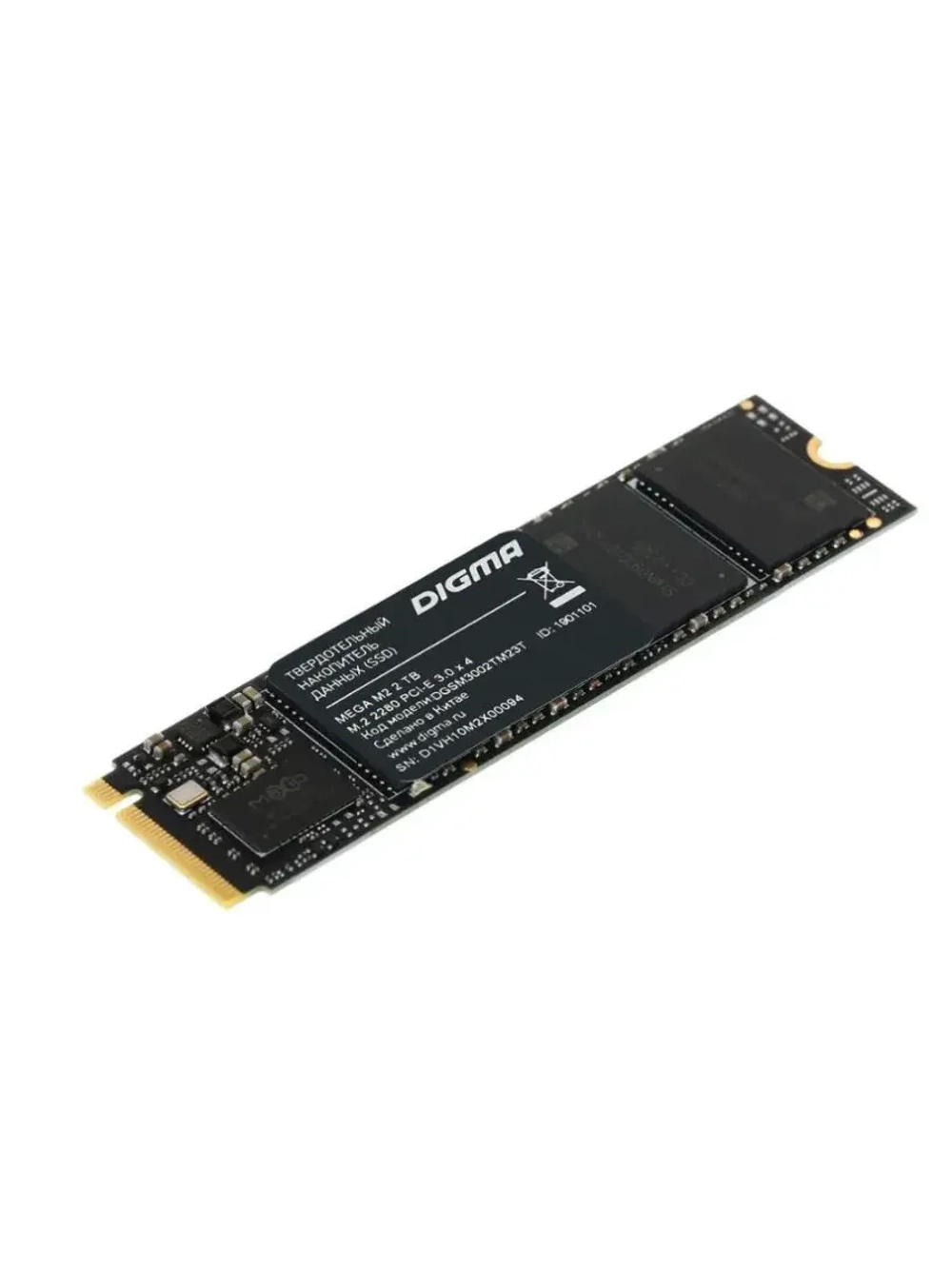 2 ТБ M.2 SSD накопитель Mega M2 DGSM3002TM23T 2ТБ
