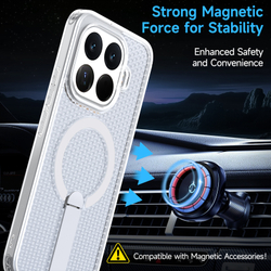 Прозрачный чехол Mesh Pro Magnetic Case для Xiaomi 15T Pro