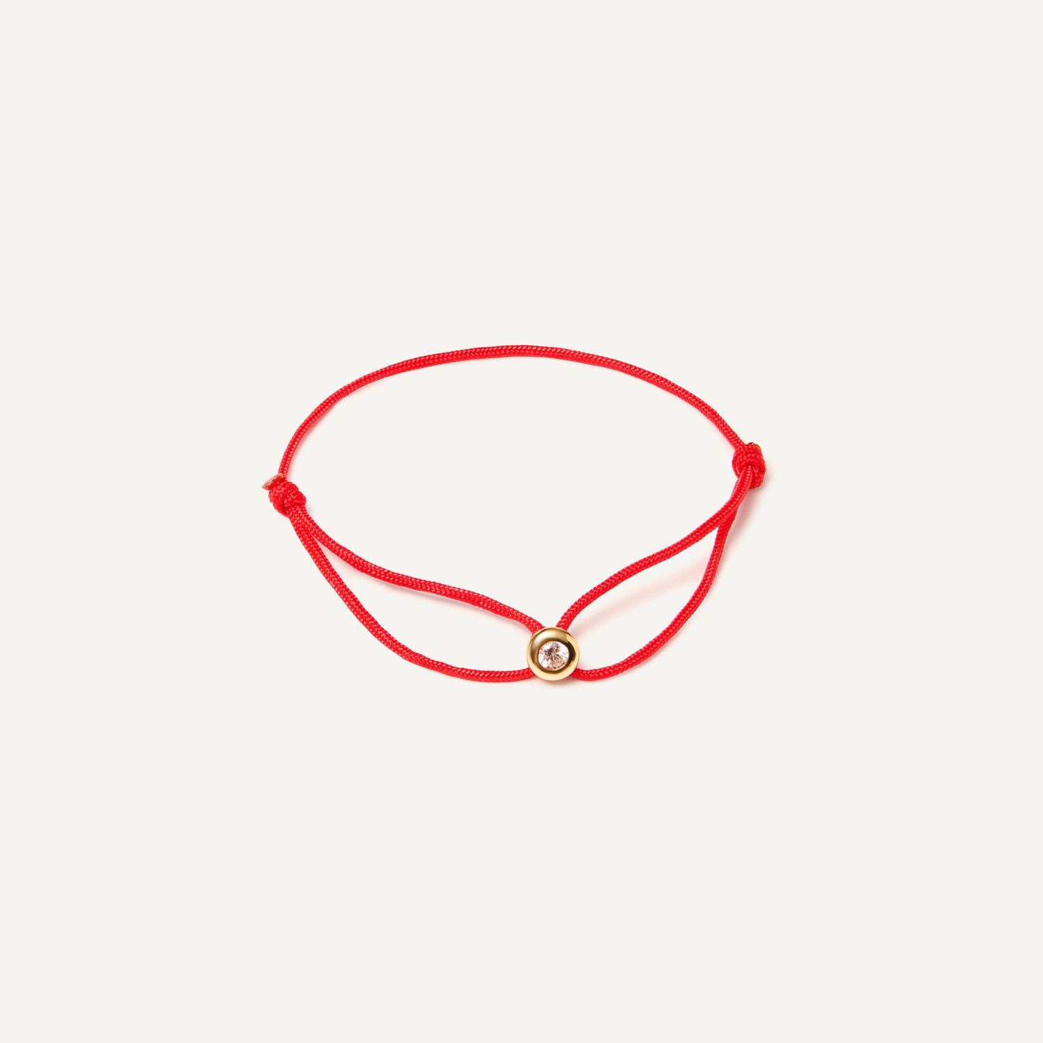 Браслет Drop On a Lace - Red