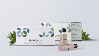 Набор Жидкий концентрат для ванн BIOTONUS Легкая походка 300 мл (10 флаконов по 30 мл в коробке)