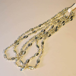 Бусы на елку "Льдинка" 2м, цвет шампань