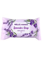 GRACE DAY - МЫЛО ПАРФЮМИРОВАННОЕ С АРОМАТОМ ЛАВАНДЫ HELLO MORNING LAVENDER SOAP, 150 ГР