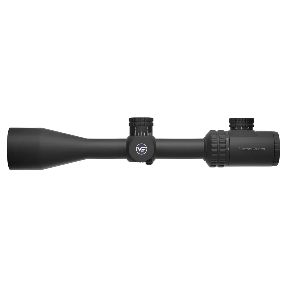 Оптический прицел Vector Optics HUGO 3-12x40I FIBER (SCOM-44), вид сбоку с логотипом