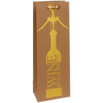 Пакет под бутылку «Золотой шик» 36*12,5*8,5 см