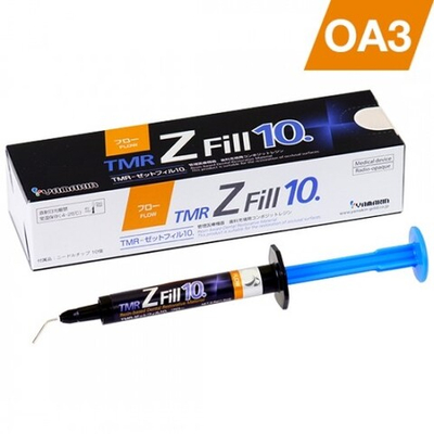 TMR Z Fill 10. Flow OA3 (1,5мл.) Зет Фил Флоу ОА3 цирконосодержащий жидкотекучий пломбировочный