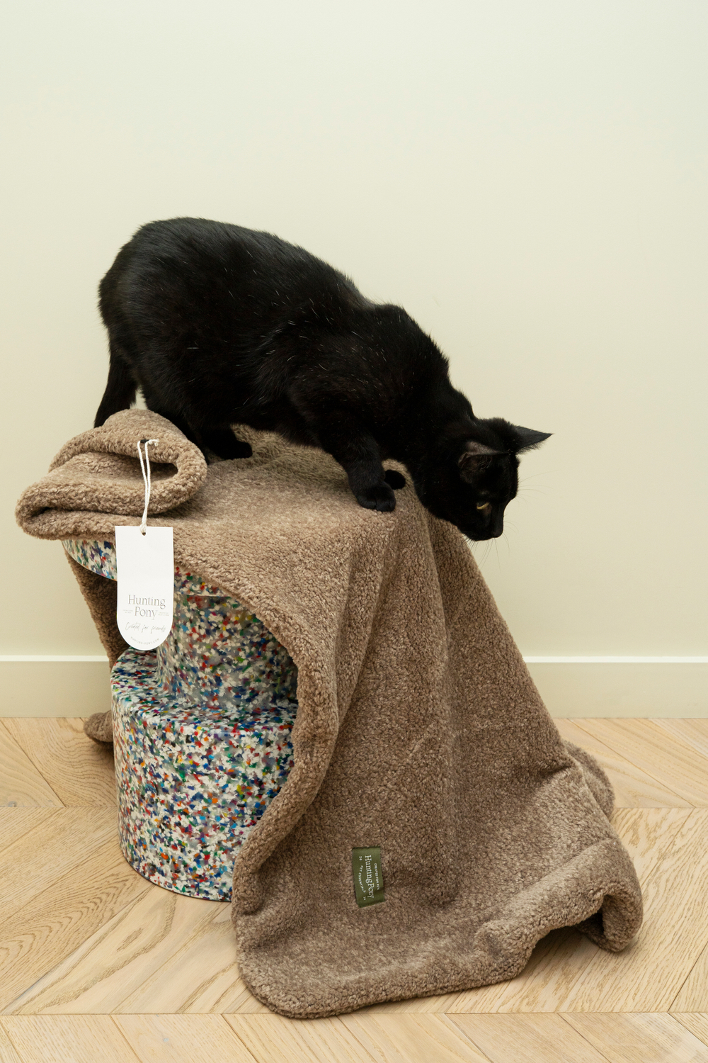 Плед "Пони-сони" 2.0 коричневый