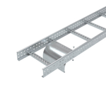 Пластина вывода кабеля для лестничных лотков осн.600 мм, в комплекте с крепёжными элементами, необходимыми для монтажа