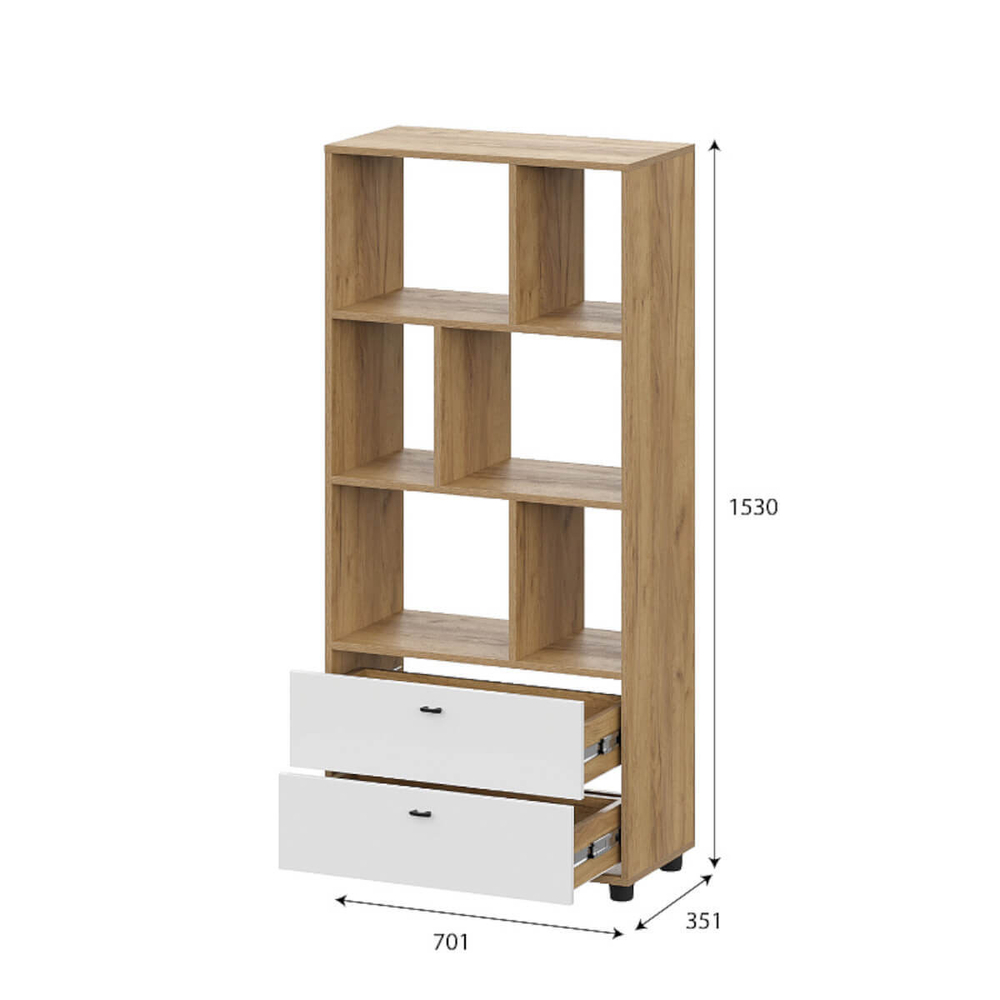 Милан (SV-мебель) Стеллаж