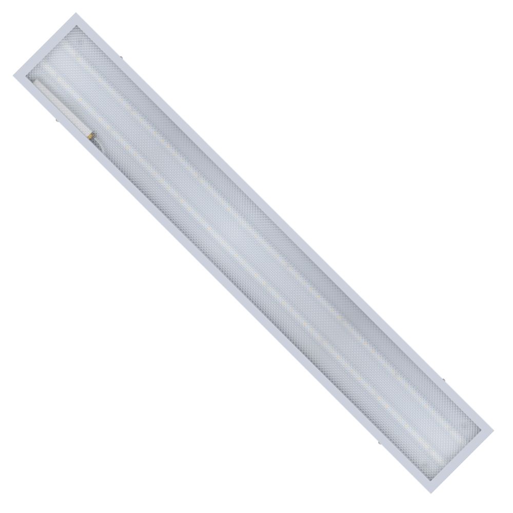 ULP-Q105 18120-45W-NW WHITE Светильник светодиодный потолочный универсальный. Белый свет 4000K. Рассеиватель ПРИЗМА. Встроенный и-п. Корпус белый. ТМ Volpe.
