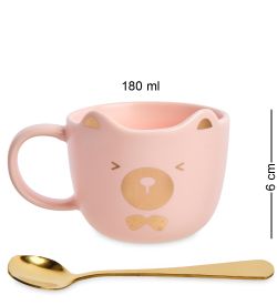 MUG-402/3 Чайная пара «Мишутка»