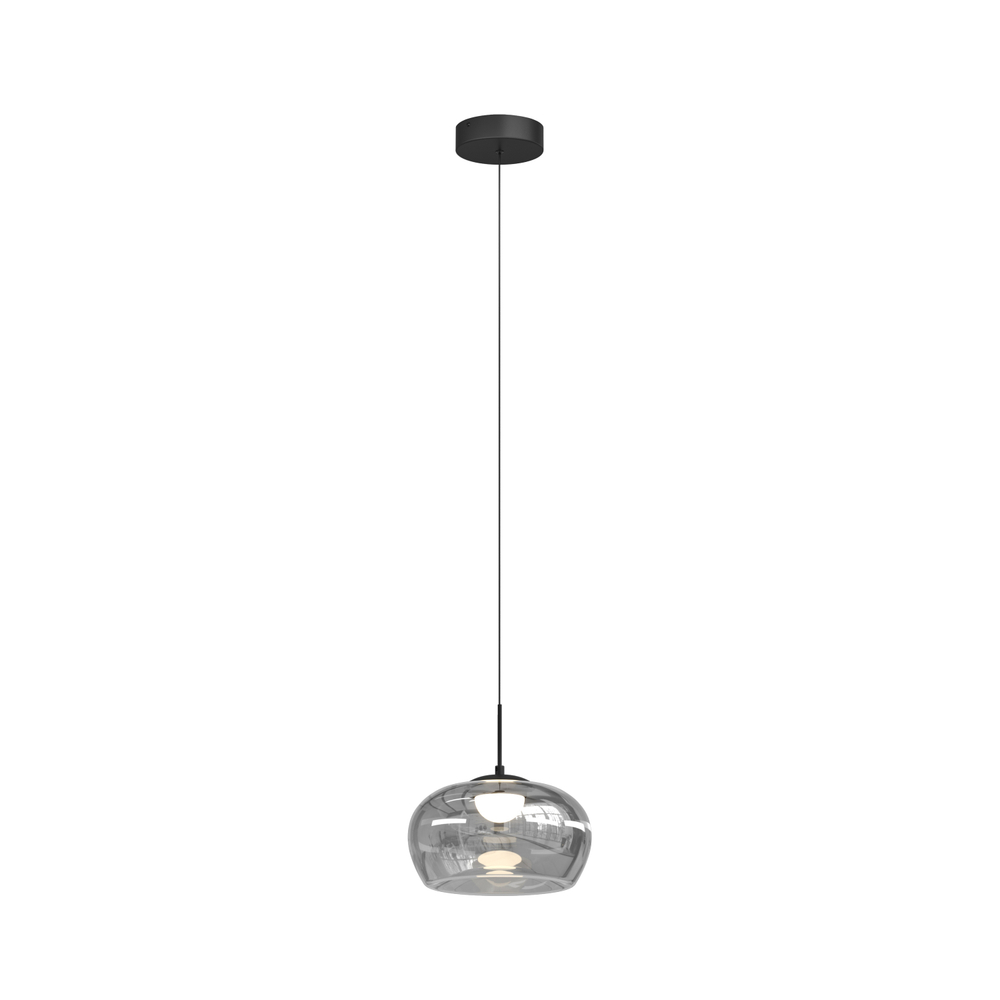 Подвесной светодиодный светильник Denkirs Floa DK6742-BK+SM