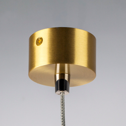 LT7473332 Подвесной светильник TUBO LED 5W 300LM 360G ЗОЛОТО 3000K (747333+574702)