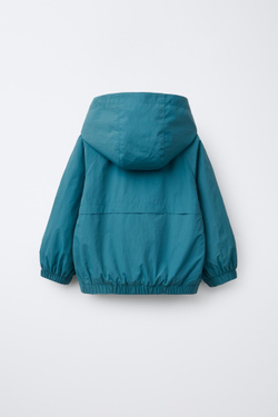 ZARA ЛЕГКИЙ ДОЖДЕВИК WATER REPELLENT, НЕФТЯНОЙ