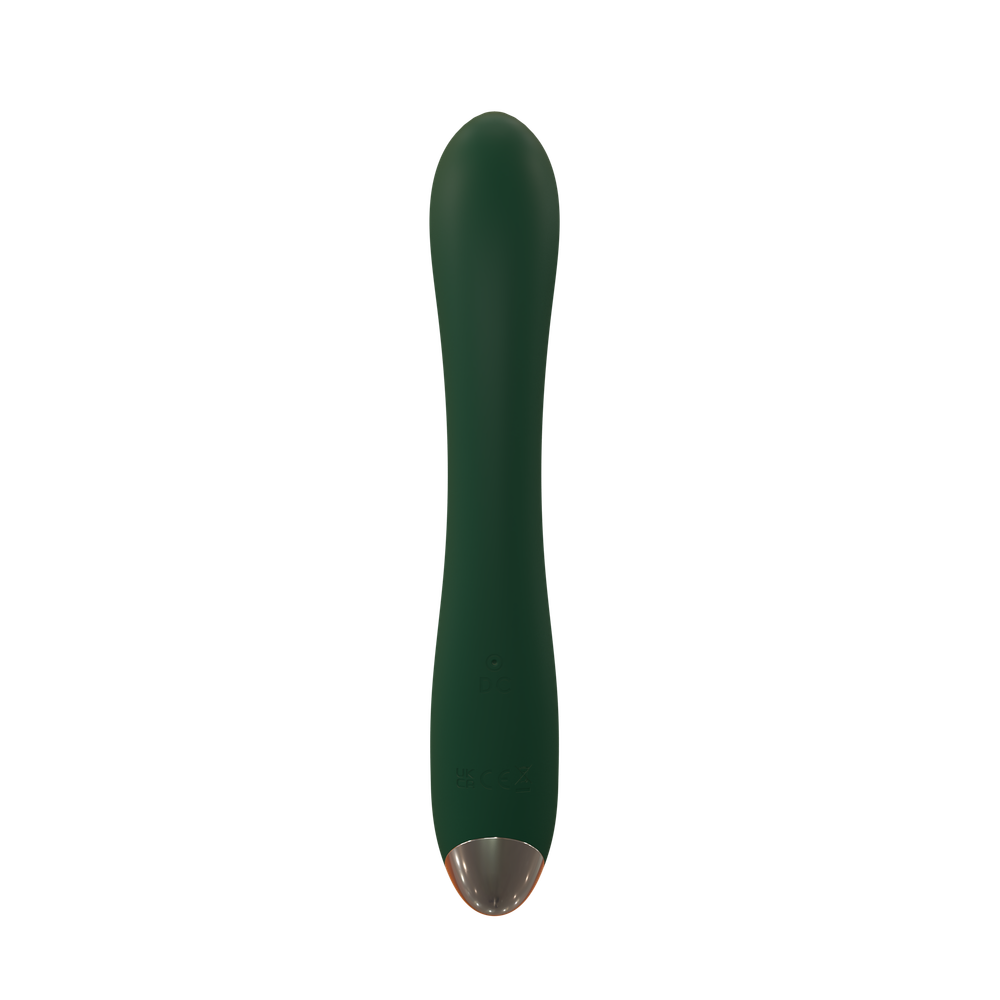 Гибкий силиконовый вибратор SW3014Green