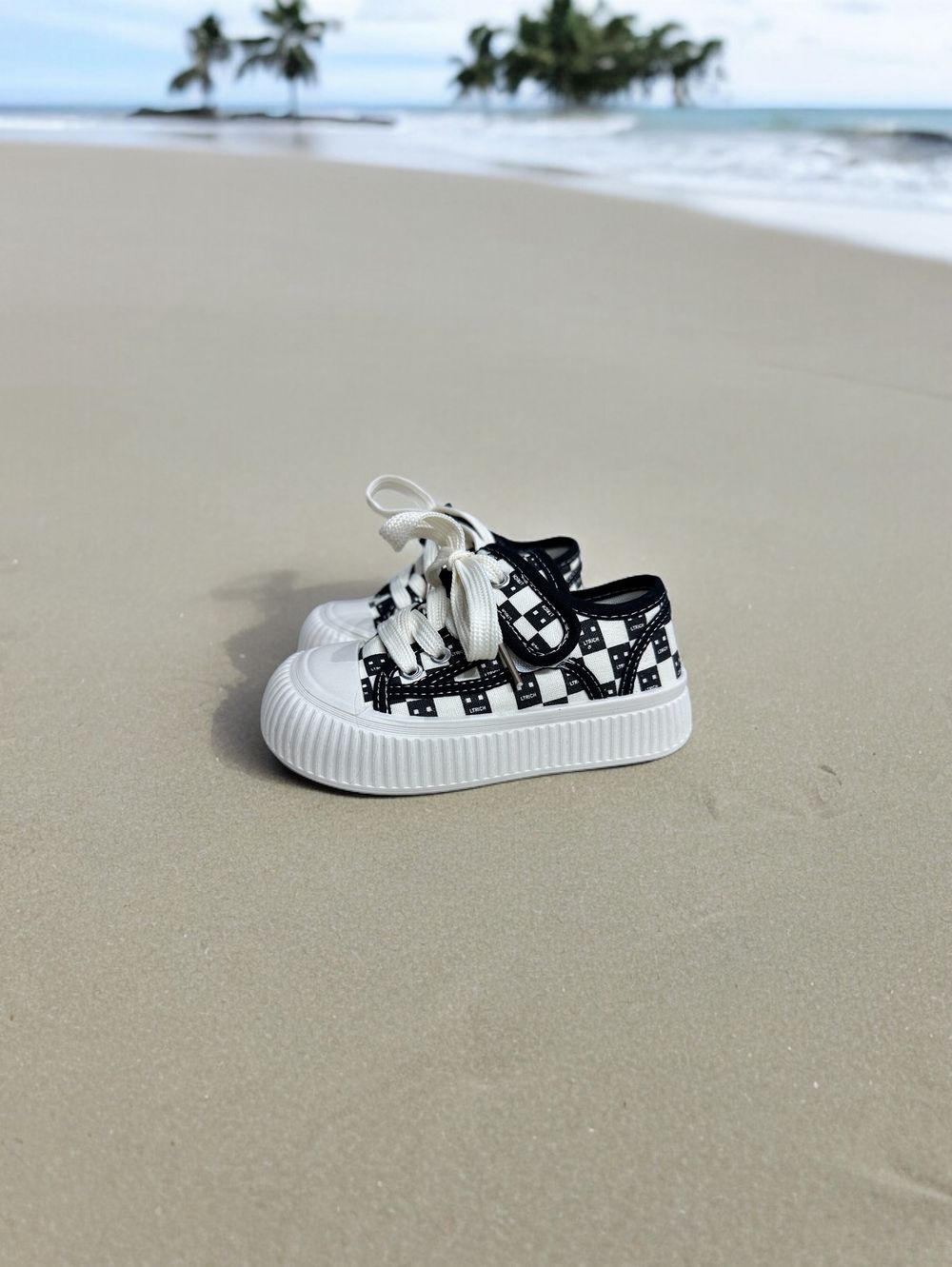 Обувь 713А Кеды Текстиль Шахмат Малыш