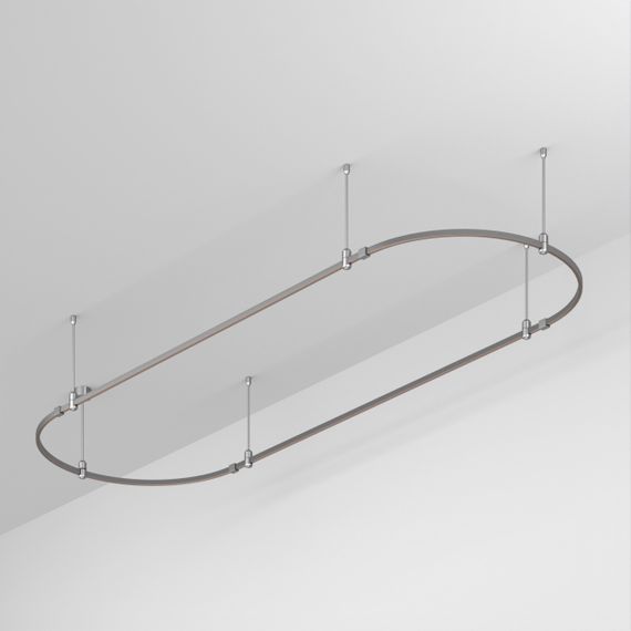 Основание ART-APRIORI-OVAL-ROD-400-3000x1000 (TN) Arlight 050197