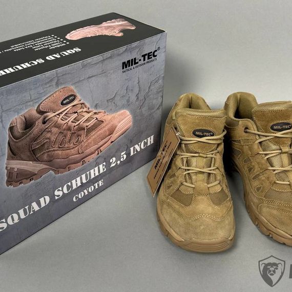 Ботинки тактические &quot;SQUAD&quot; 2,5 INCH Mil-Tec