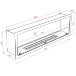 Биокамин Firelight BFP/P-1015 XS