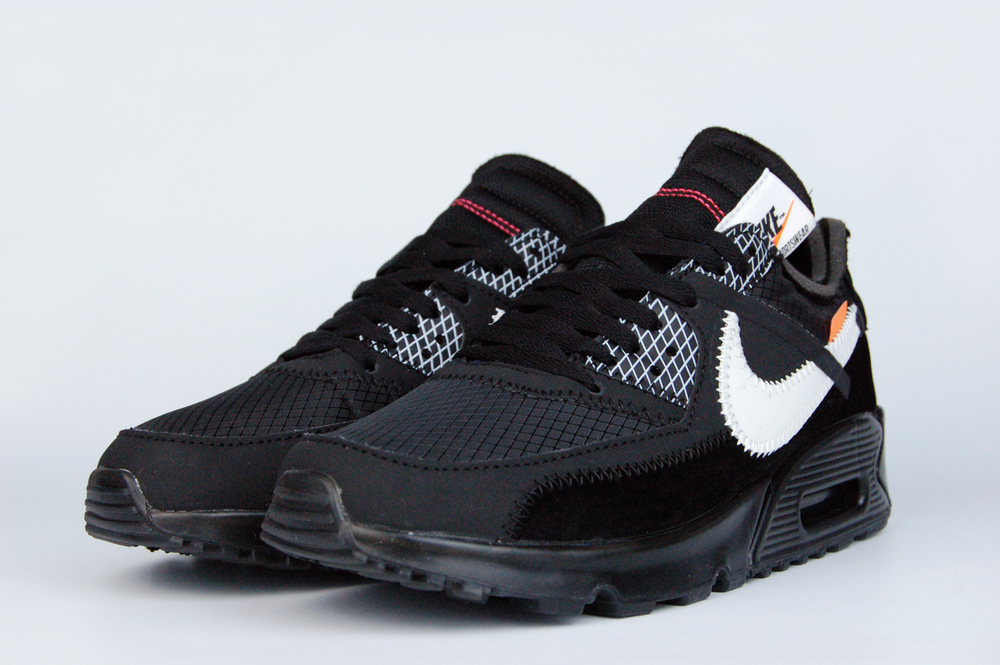 Кроссовки Nike Air Max 90 x Off-White Triple Black