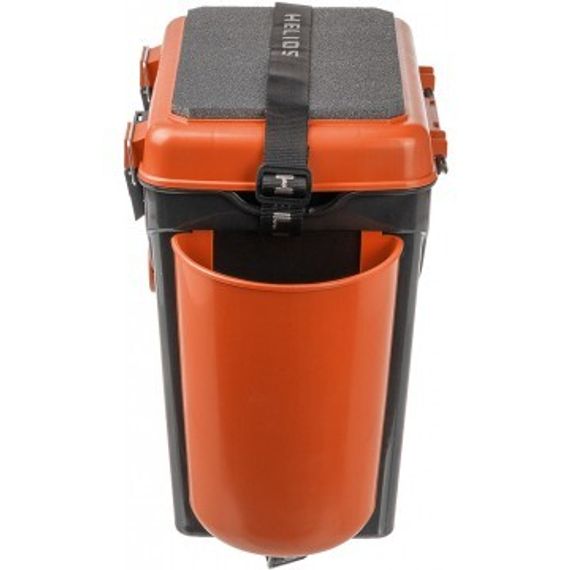 Ящик зимний Helios &quot;FishBox&quot; односекционный (10л) оранжевый