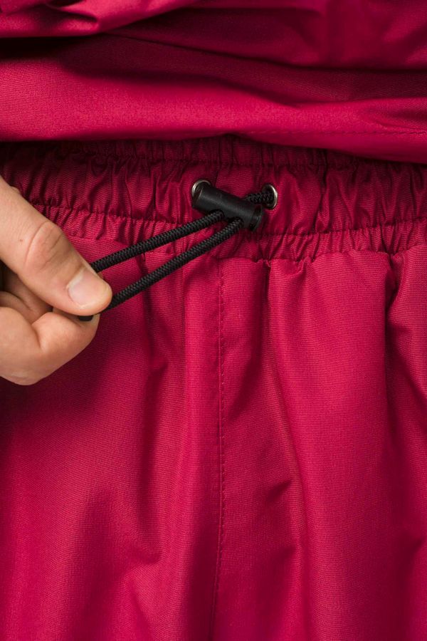 Штаны Square Pants Wide бордовые - фото 10