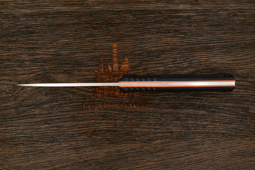 Нож разделочный UralEDC&Ножинск КрейсерЪ, клинок 120мм, сталь AUS-10Co, рукоять микарта S1