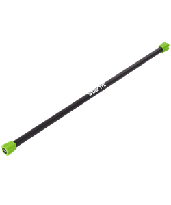 Бодибар BB-301 3 кг, неопреновый, черный/зеленый