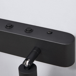 740647 Бра (светильник настенный) DIVE LED 55W 3500LM G ЧЕРНЫЙ 4000K