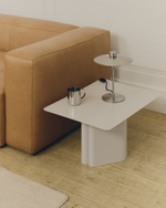 Столик Arvin из железа серого цвета 70 x 52 см