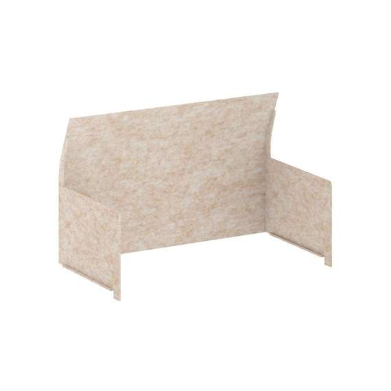 AcustiX Кабина настольная на стол L800 VE.KB3-1580.8 Крем-брюле 1580*800*1100