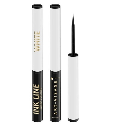 Art-Visage Подводка для глаз Ink Line, жидкая, Белый, 3 мл