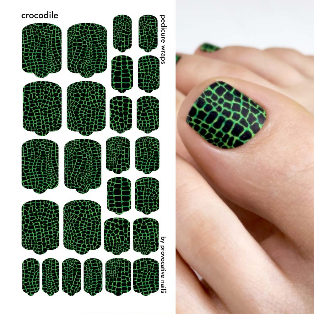 Пленки для ногтей Provocative nails ПЕДИКЮР Crocodile