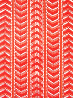 274 ОПТ Кружево эластичное 19 см, Италия, красный