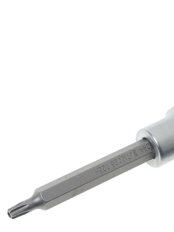 Головка-бита TORX T25 с отверстием 1/2" (L-100мм) ROCKFORCE RF-34710025