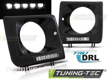 Рамки фар LED DRL BLACK для Mercedes G W461 W463