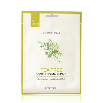 Маска тканевая с экстрактом чайного дерева  BonnyHill Tea Tree mask, 23 г