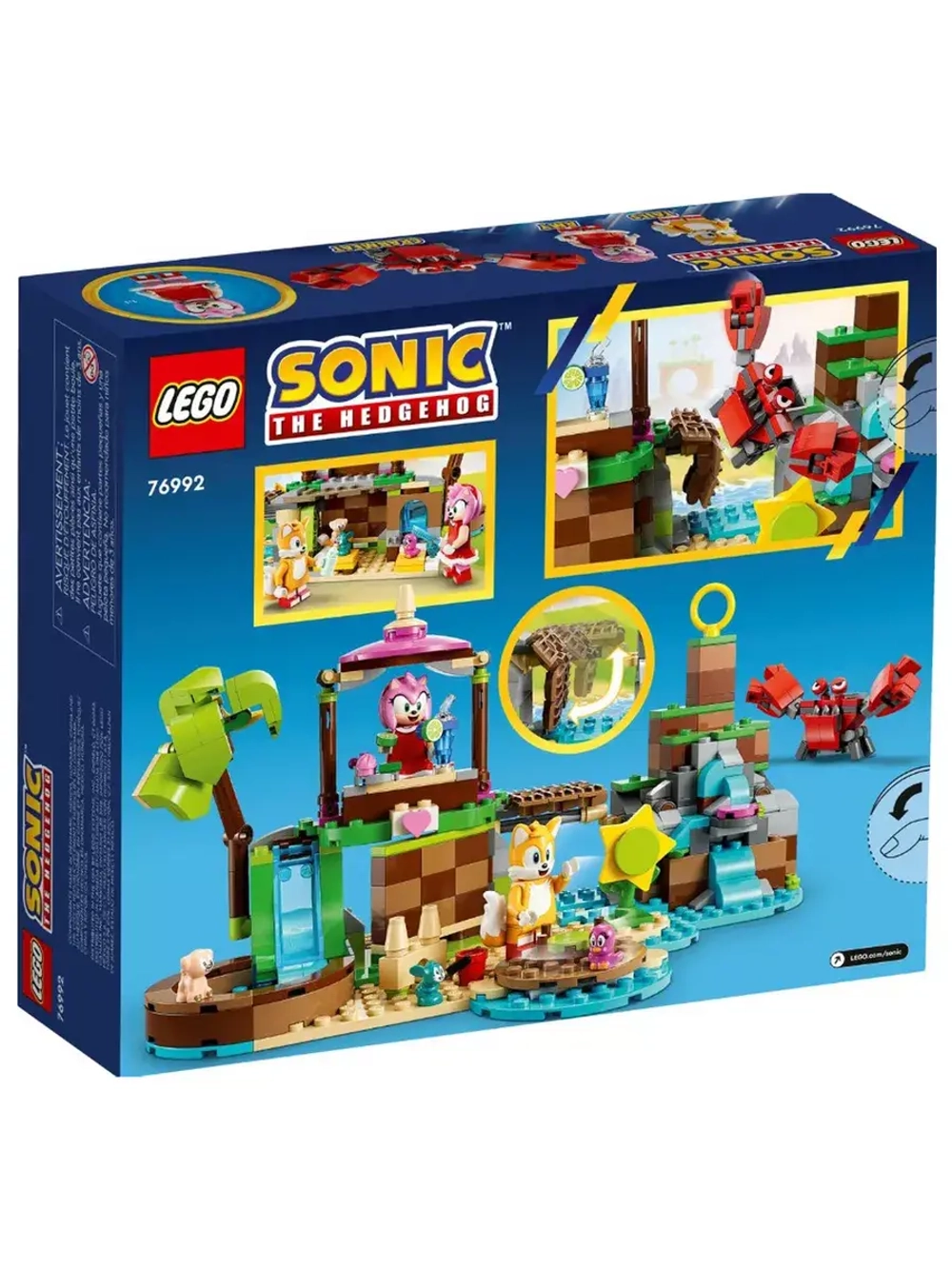 Лего Соник 76992 Остров Эми для спасения животных Sonic