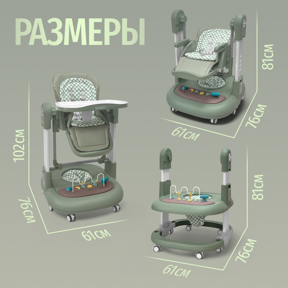 Многофункциональный стульчик для кормления 5в1 William