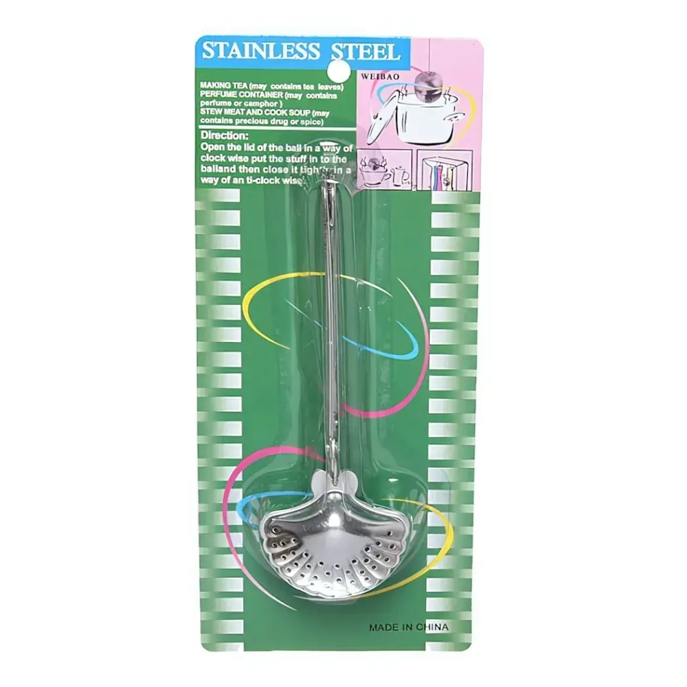 Ситечко для чая металлическое «Ракушка»