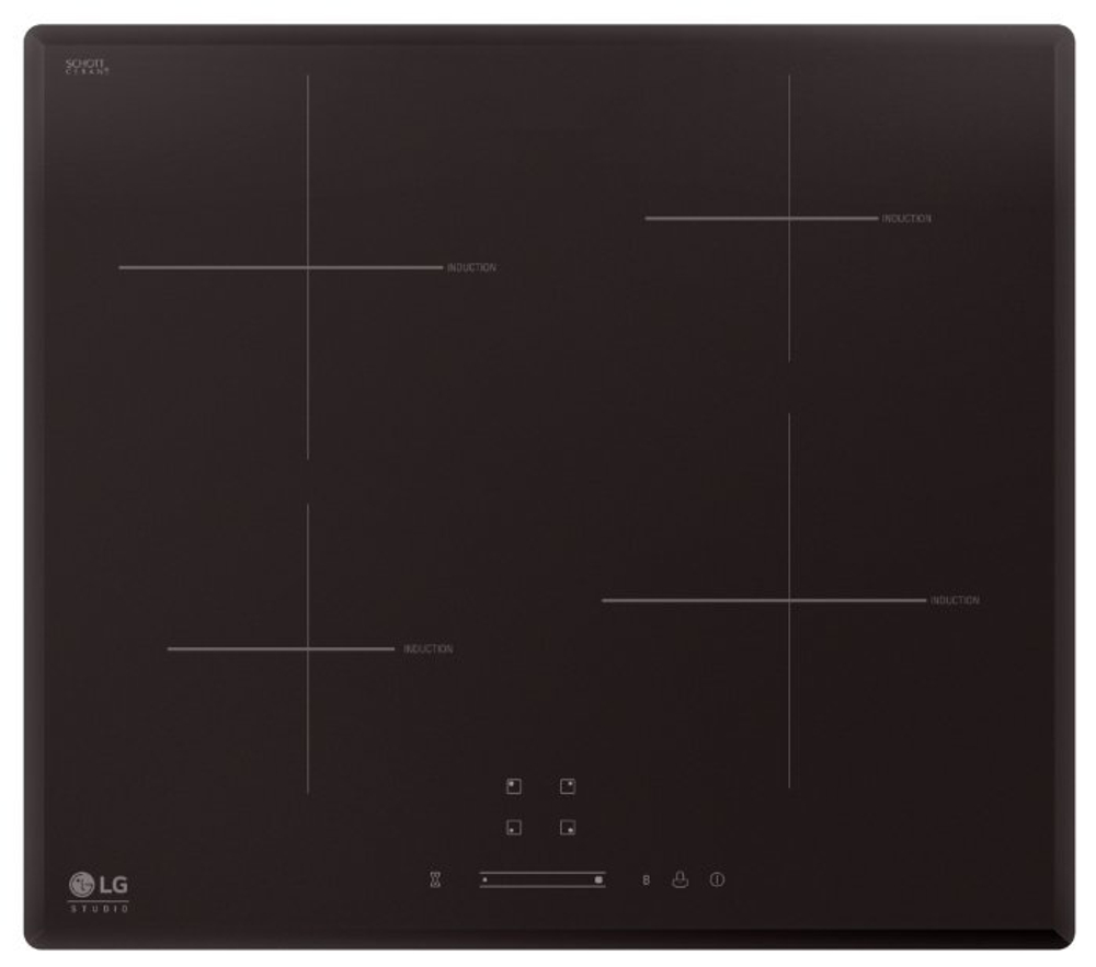 Встраиваемая индукционная варочная панель LG HU642PH