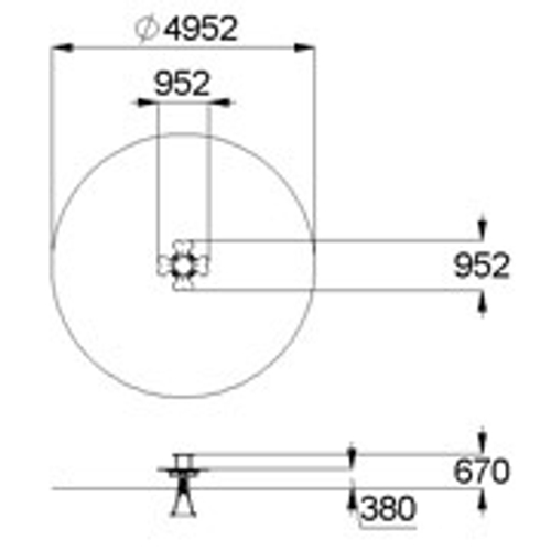 Качалка на пружине «Клевер»