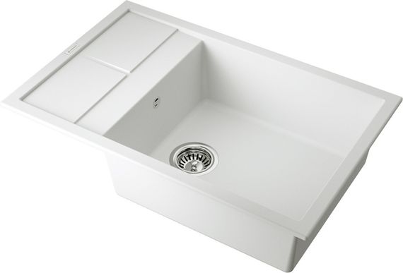 Мойка Omoikiri Sakaime 78-LB-WH Tetogranit/белый(арт.4993903)