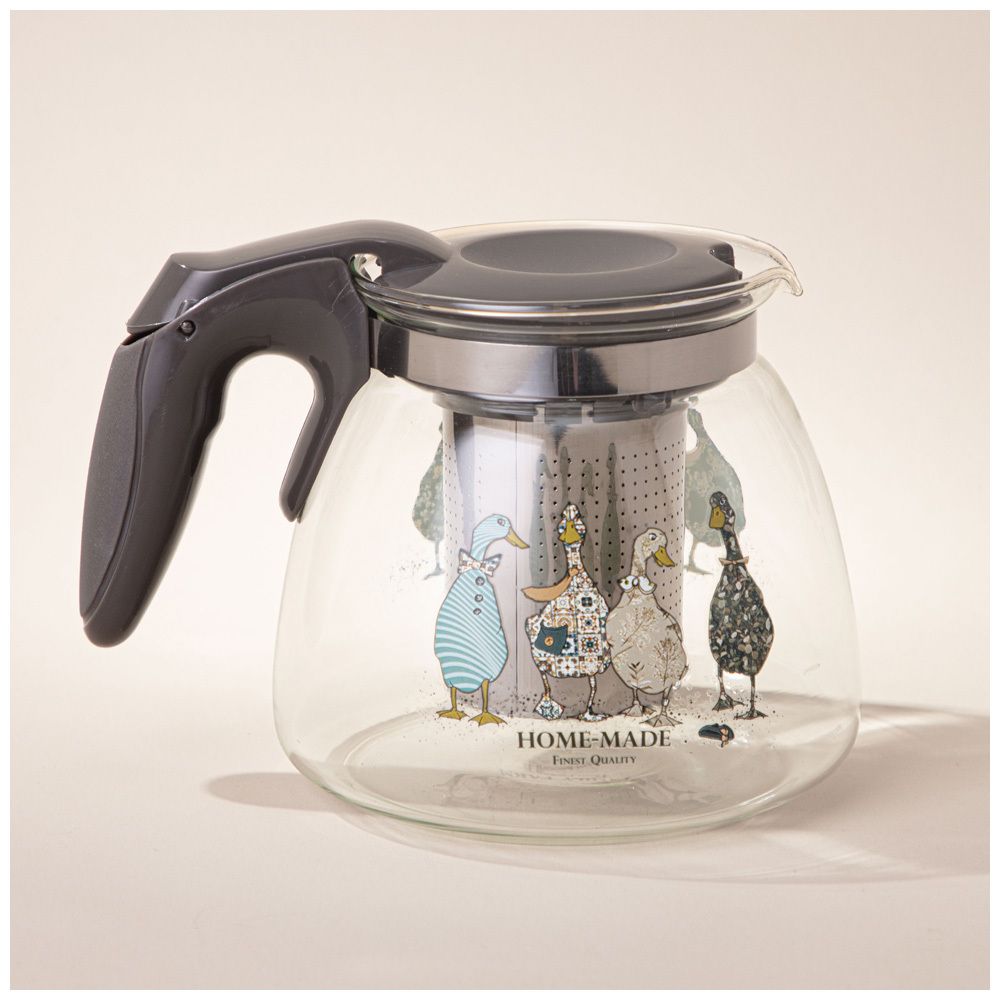 ЗАВАРОЧНЫЙ ЧАЙНИК AGNESS С ФИЛЬТРОМ "FAMILY FARM" 900 МЛ.