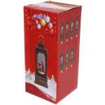 Сувенир с подсветкой «Фонарик-Дед Мороз» 10*10*30 см (питание от USB и батареек)