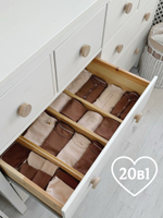 Комплект одежды из 20 предметов Chocolate/Cream